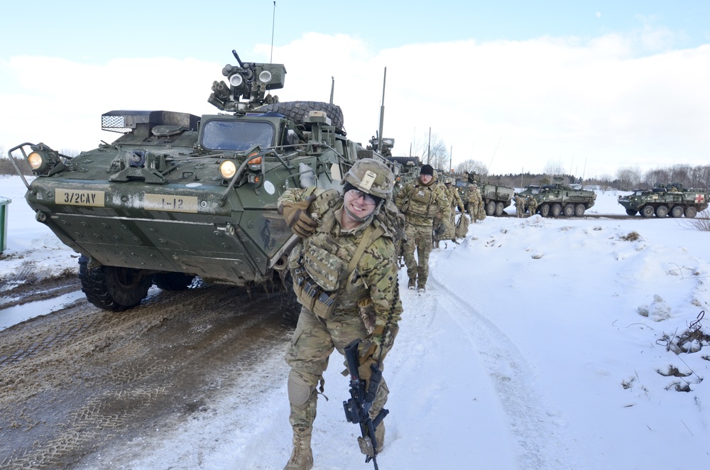 Iron Troop participates in Estonian nationwide readiness exercise