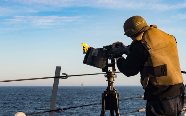 USS Stout (DDG 55) maritime interdiction operation training evolution