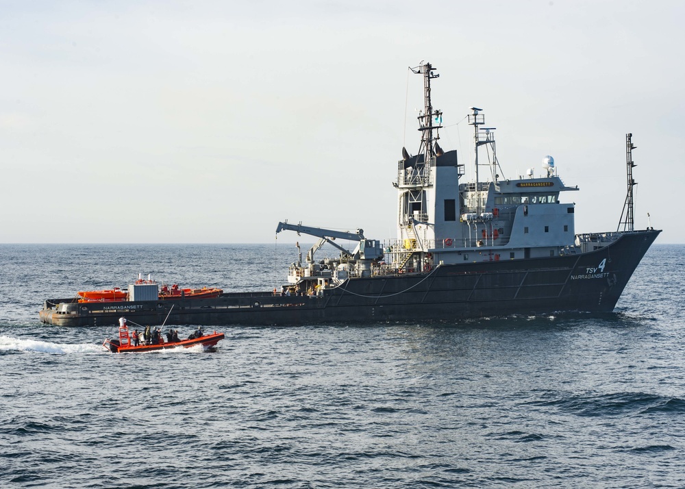 USS Stout (DDG 55) maritime interdiction operation training evolution