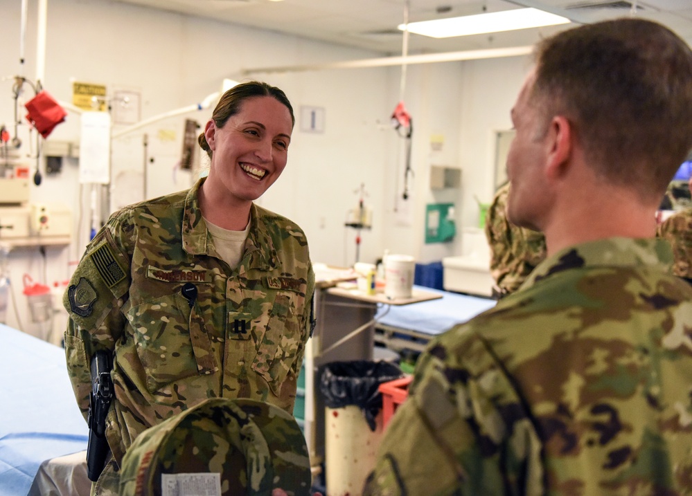 AF Chief of Chaplains engages with Airmen at Bagram on 'Palm Sunday'