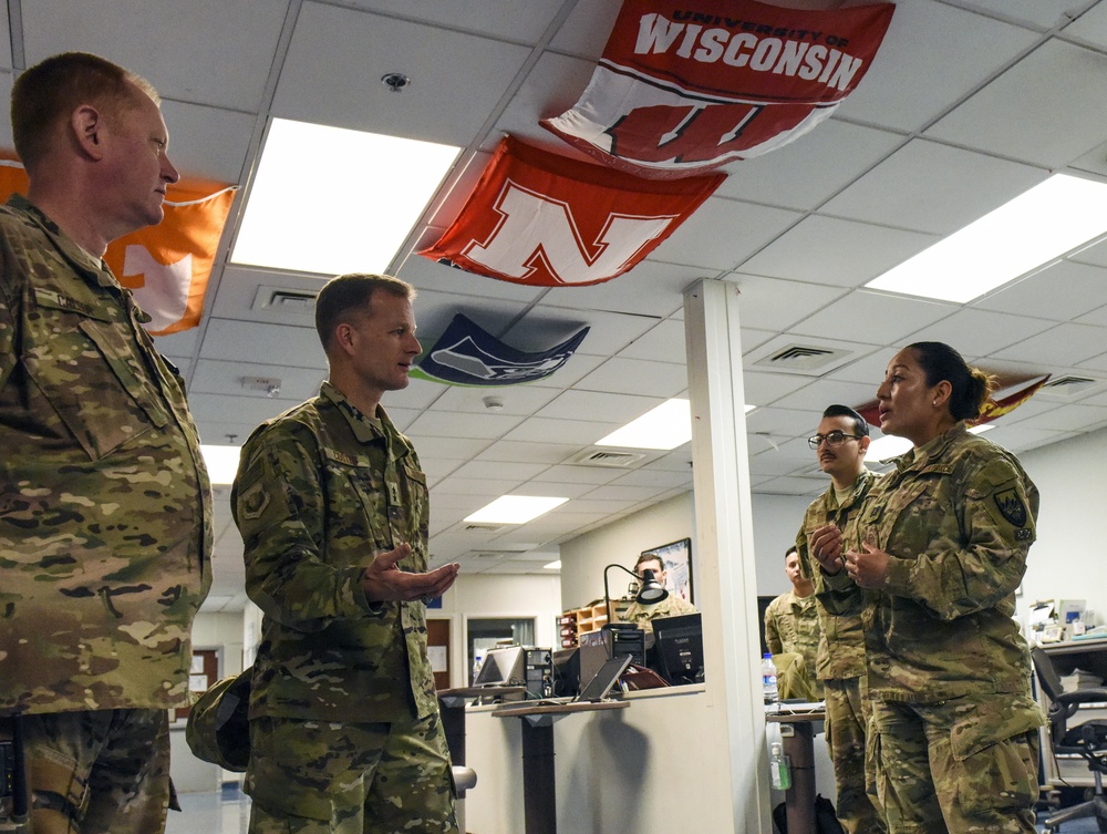 AF Chief of Chaplains engages with Airmen at Bagram on 'Palm Sunday'