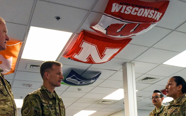 AF Chief of Chaplains engages with Airmen at Bagram on 'Palm Sunday'