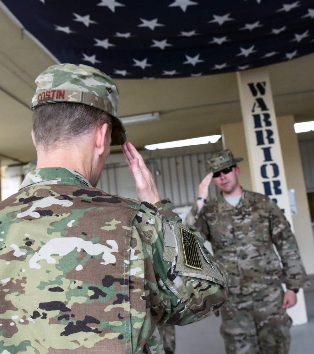 AF Chief of Chaplains engages with Airmen at Bagram on 'Palm Sunday'
