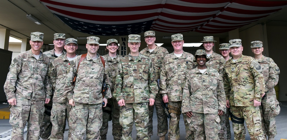 AF Chief of Chaplains engages with Airmen at Bagram on 'Palm Sunday'