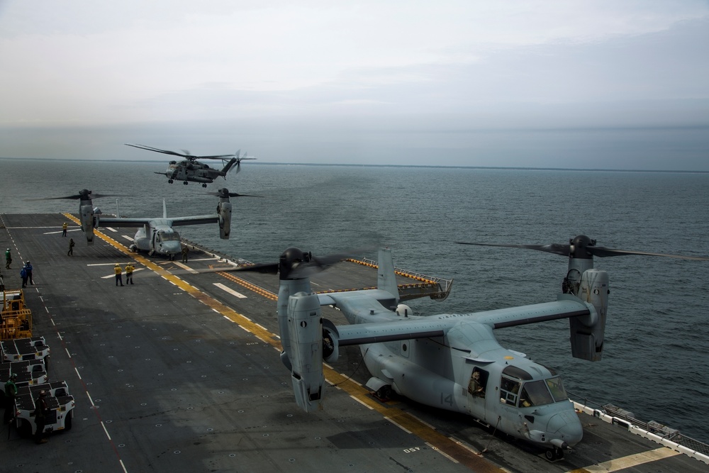 BLT 1/6 Alpha Co Debarks USS Wasp