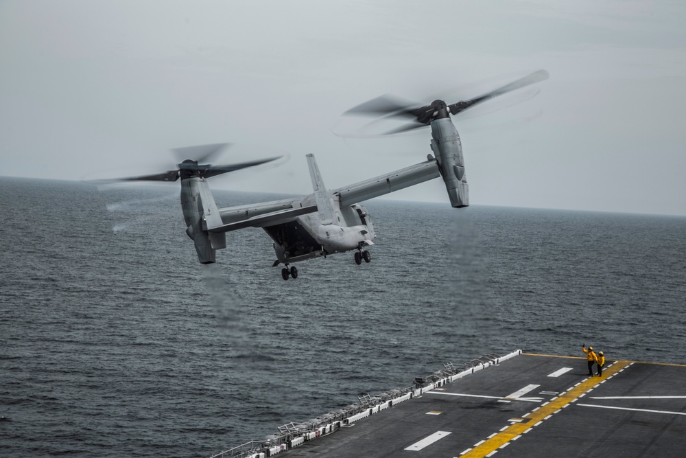 BLT 1/6 Alpha Co Debarks USS Wasp