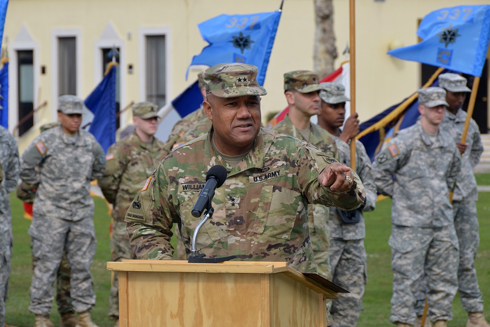 207th Military Intelligence Brigade activation ceremony