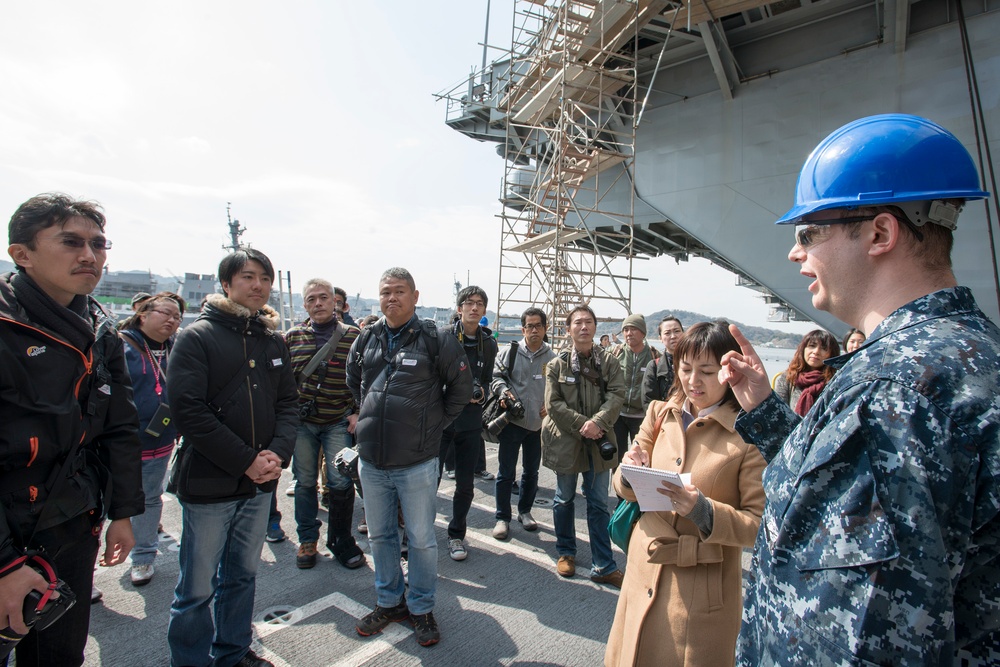 USS Ronald Reagan operations