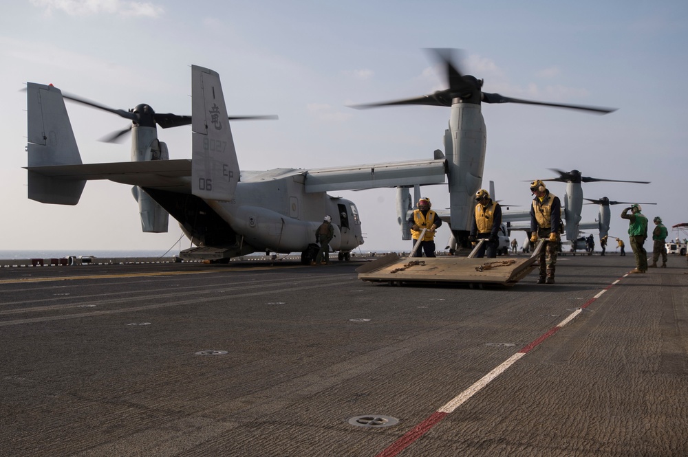 USS Bonhomme Richard flight operations