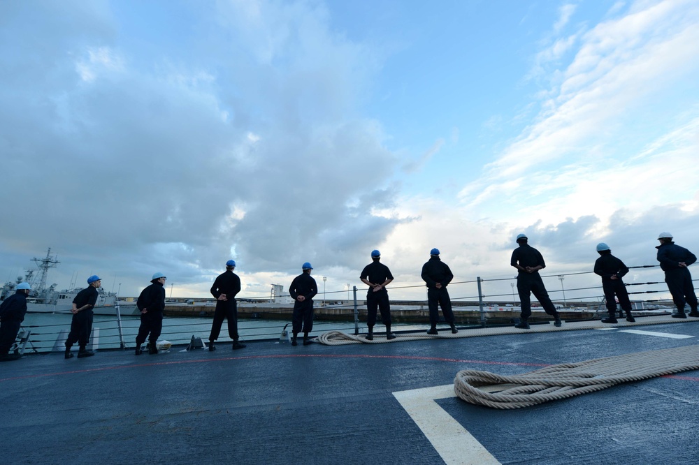 USS Ross operations