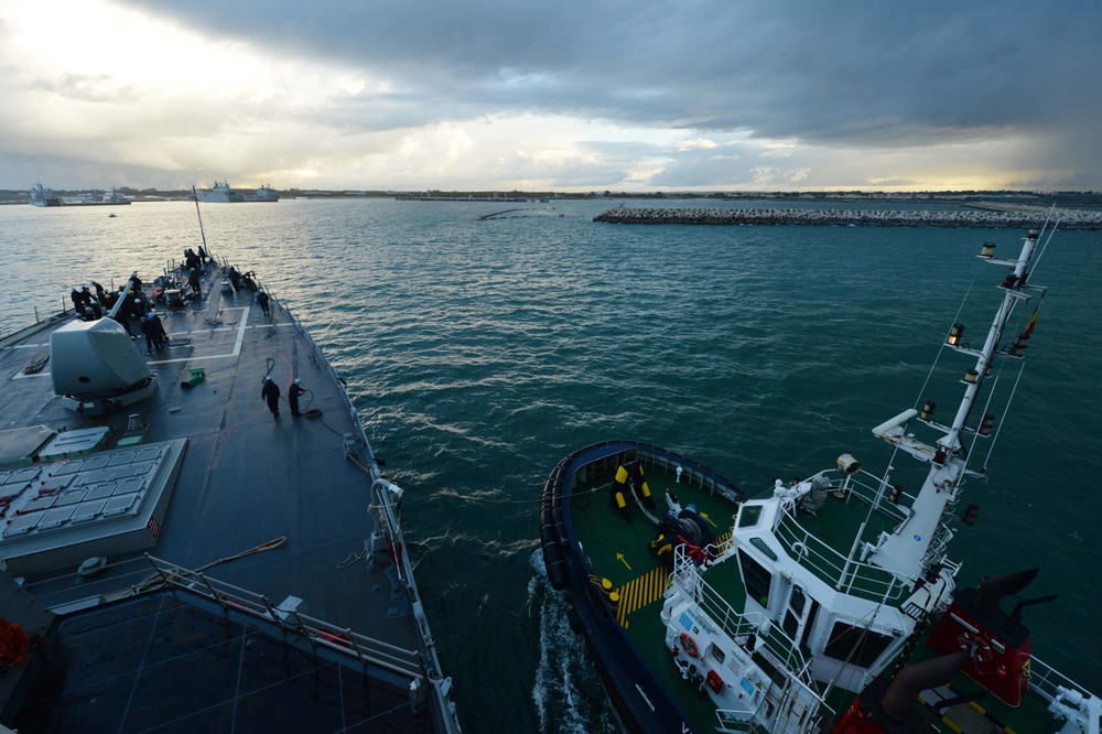 USS Ross operations