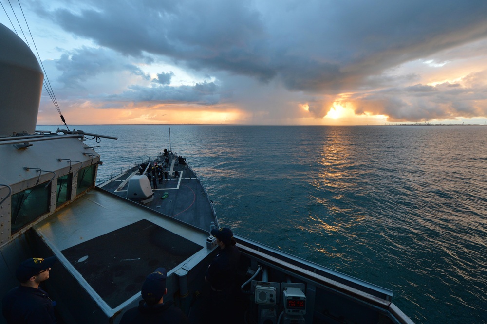 USS Ross operations