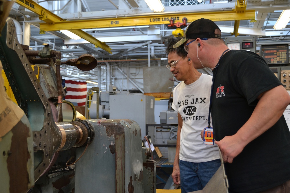 Navy, Air Force depots team up to ensure F-15s are ready when needed