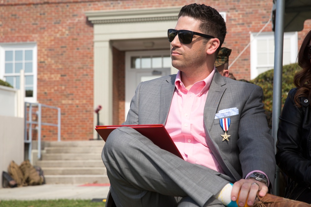 Marine awarded Silver Star for heroic actions in Afghanistan