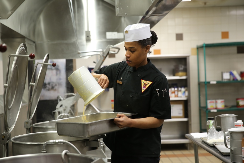 Marine wins Chef of the Quarter Competition