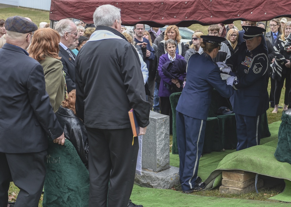 Betty Wall laid to rest
