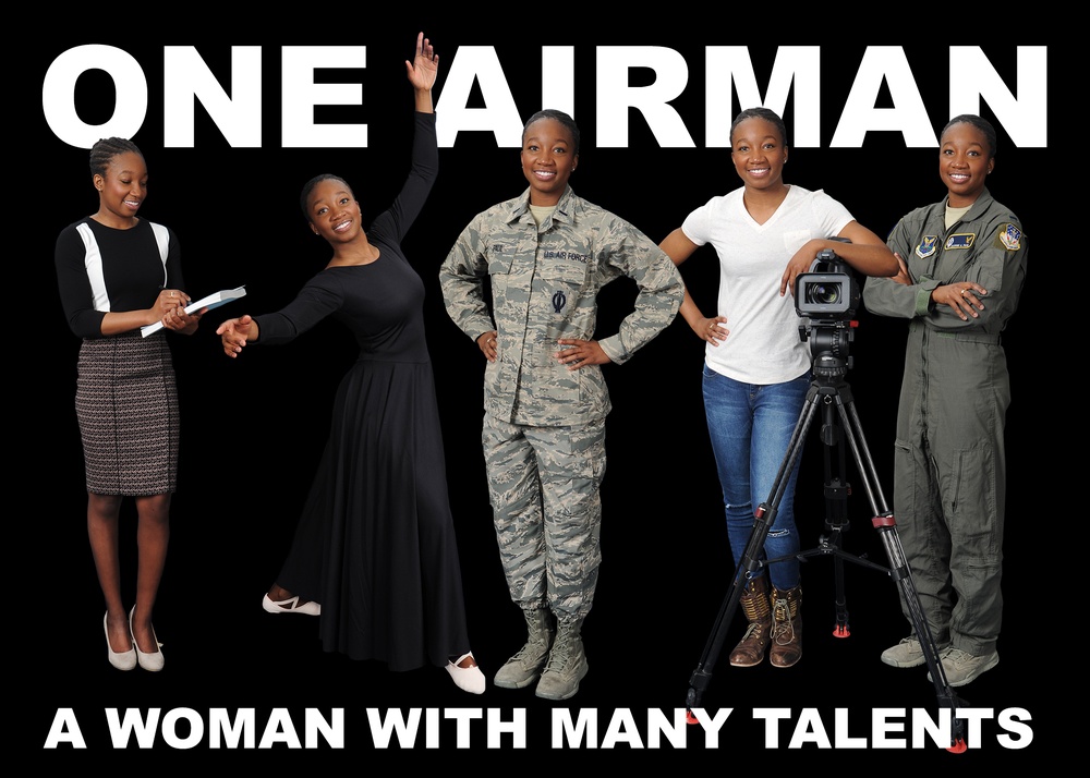 An Airman with many talents