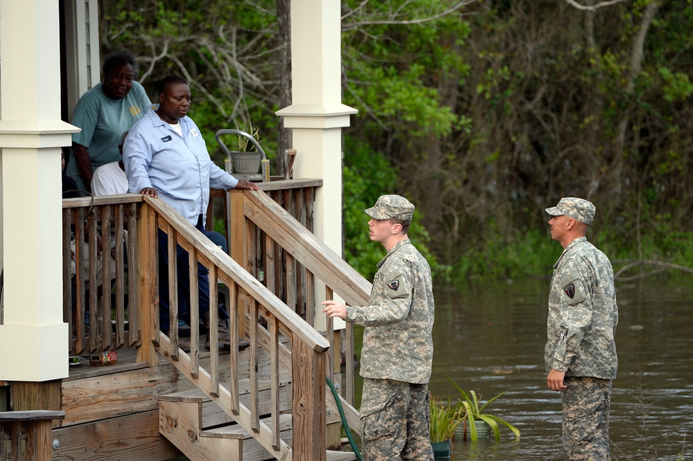 Texas National Guard responds to floods in Southeast Texas