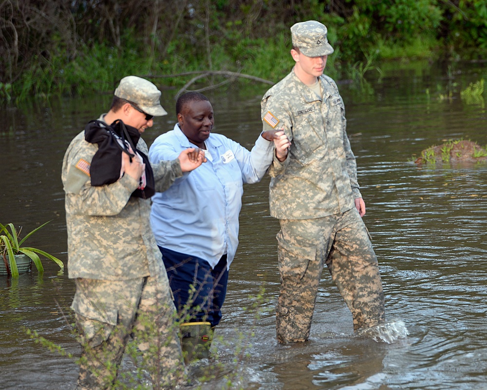 Texas National Guard responds to floods in Southeast Texas