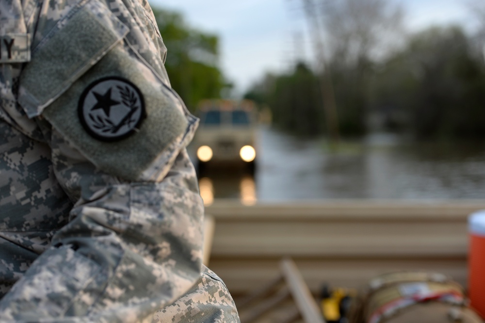 Texas National Guard responds to floods in Southeast Texas