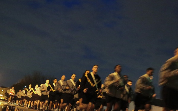 55th Signal Company (Combat Camera) Company Run