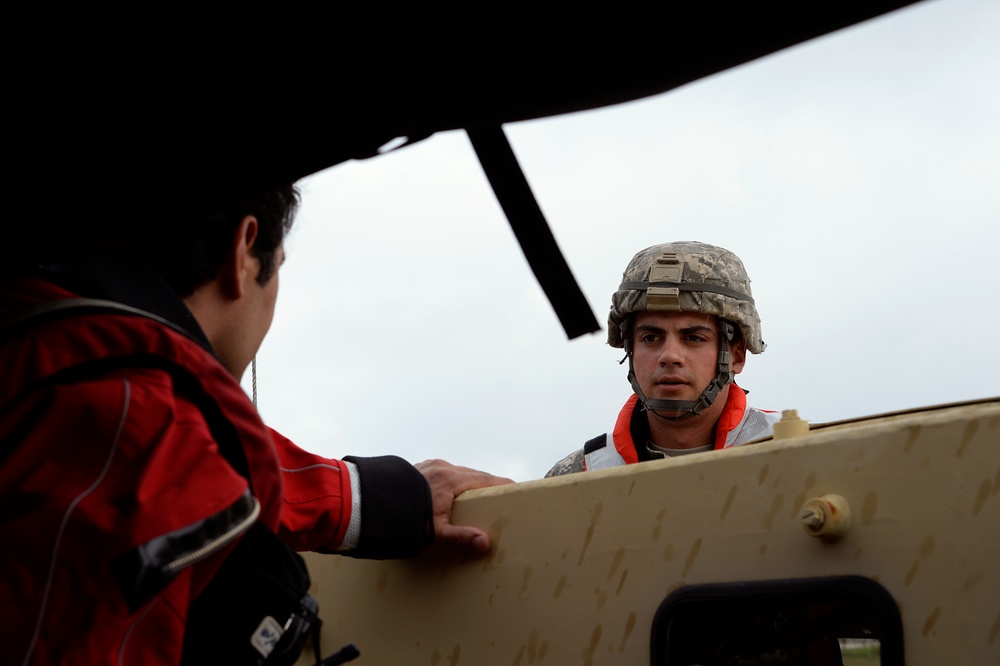 Texas National Guard responds to floods in Southeast Texas