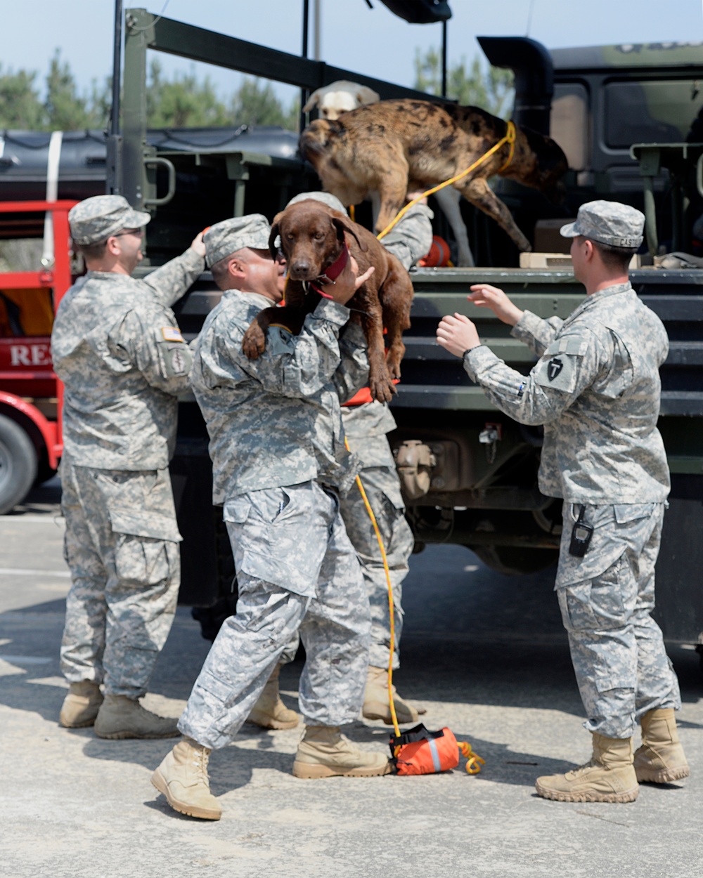 Texas National Guard responds to floods in Southeast Texas