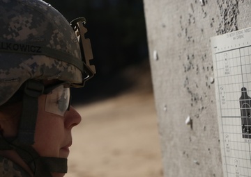 55th Signal Company (Combat Camera) M4 Qualification Range