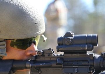 55th Signal Company (Combat Camera) M4 Qualification Range