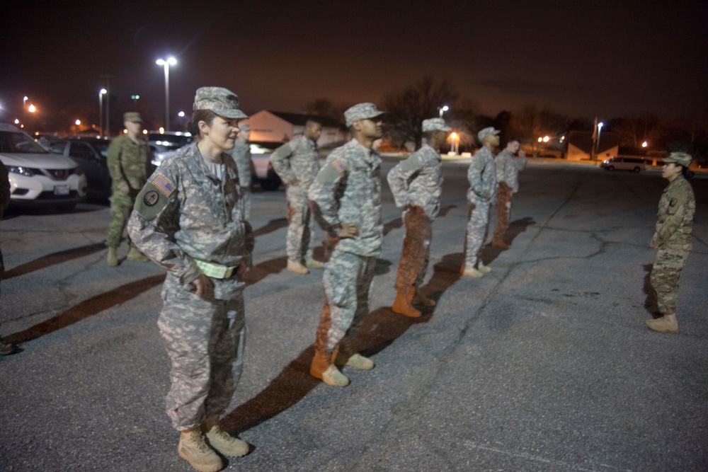 55th Signal Company (Combat Camera) Foot March