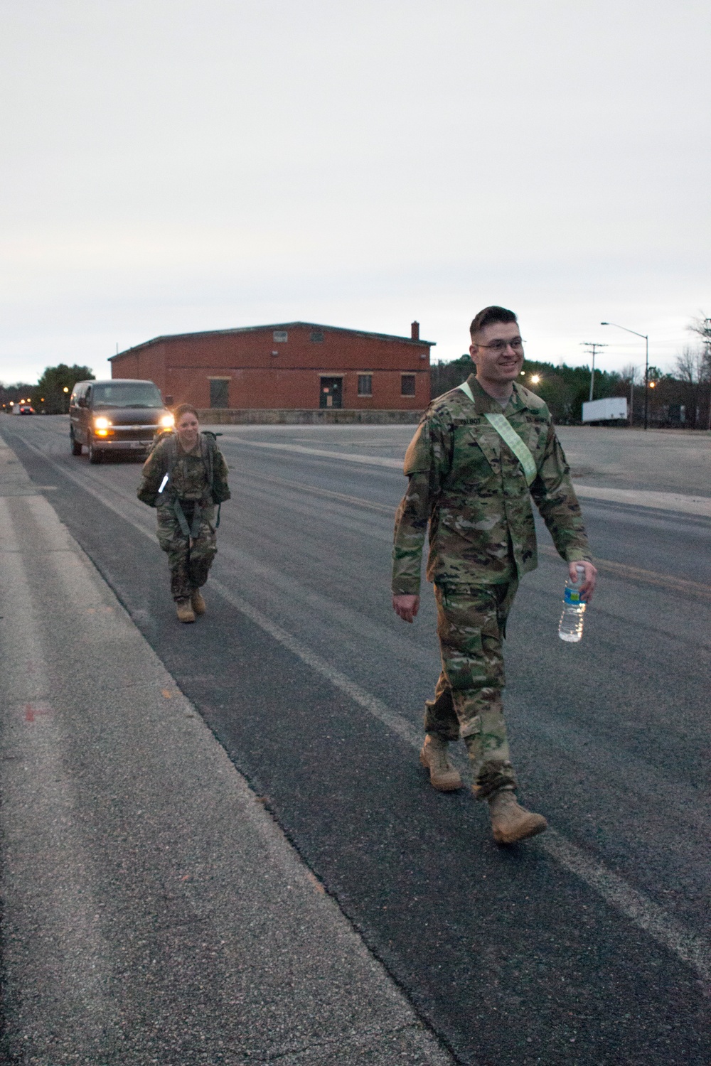 55th Signal Company (Combat Camera) Foot March