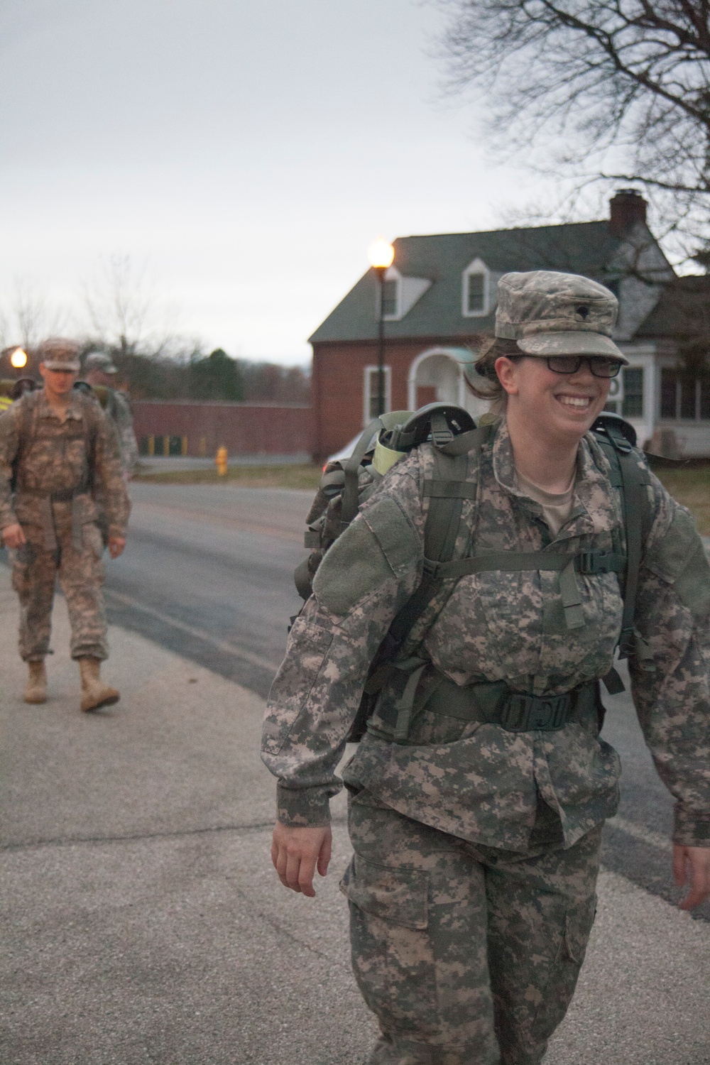 55th Signal Company (Combat Camera) Foot March