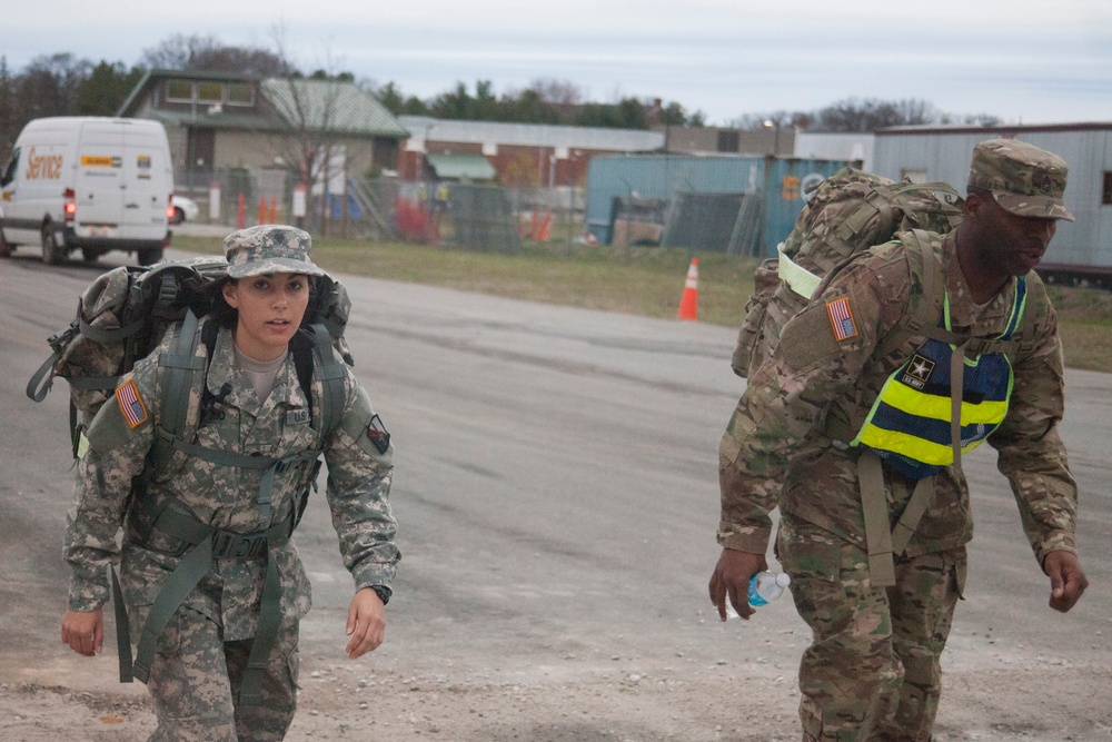 55th Signal Company (Combat Camera) Foot March