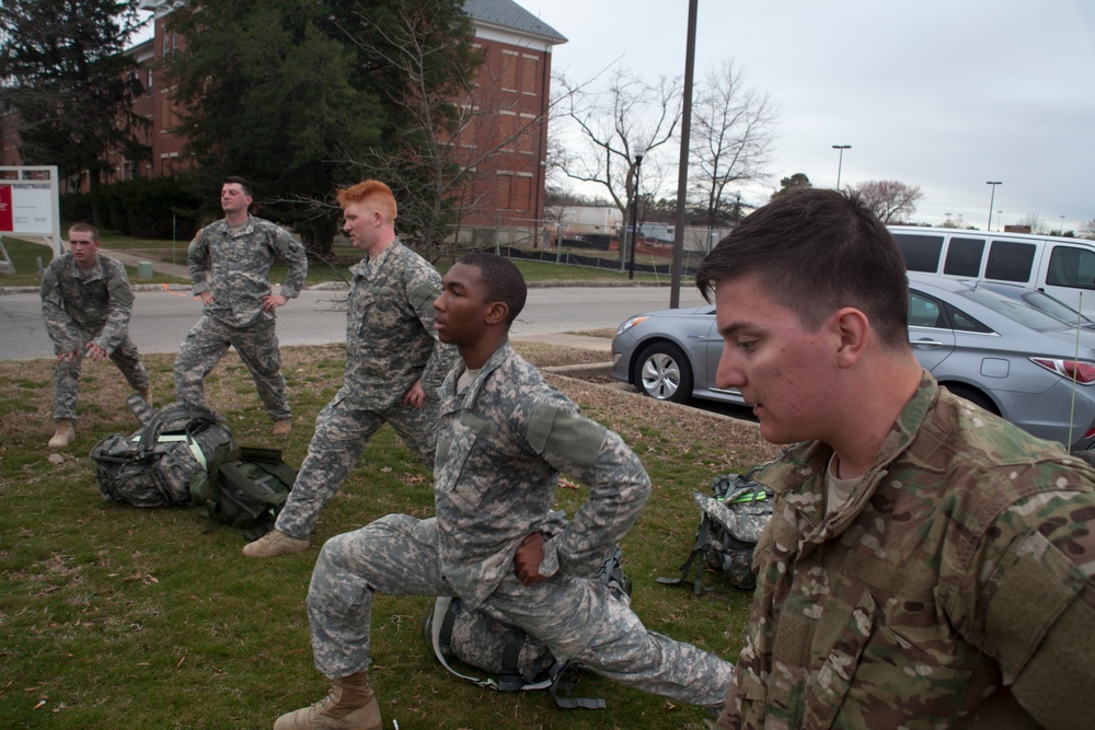 55th Signal Company (Combat Camera) Foot March