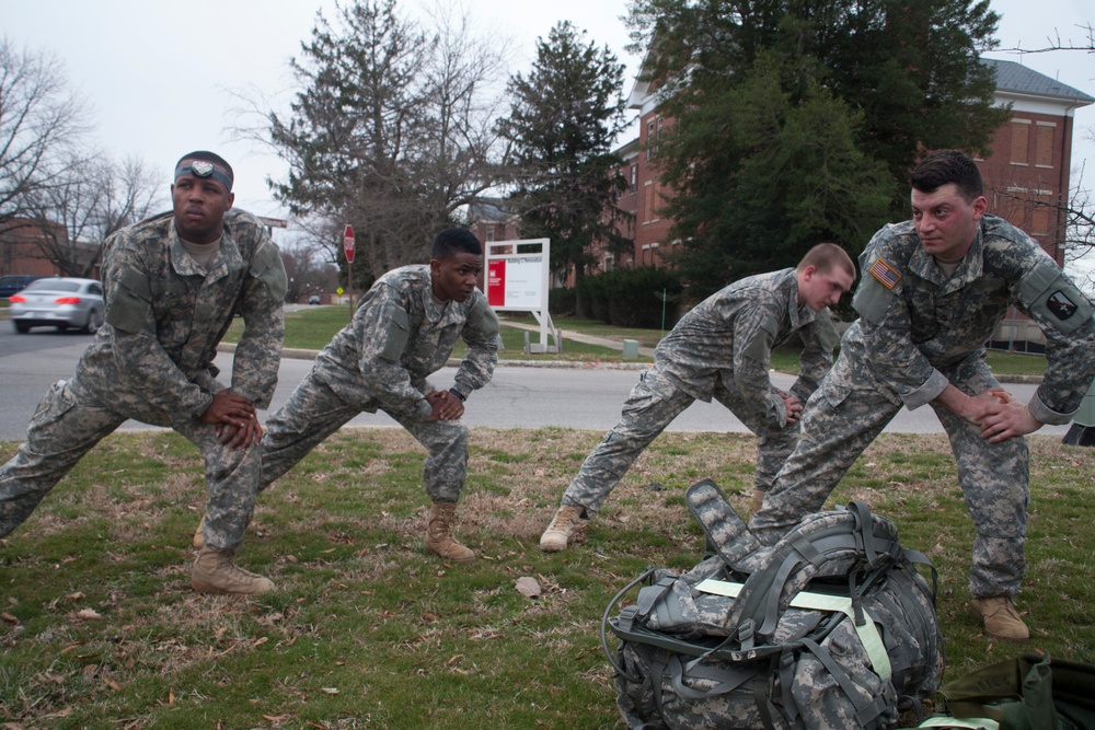 55th Signal Company (Combat Camera) Foot March