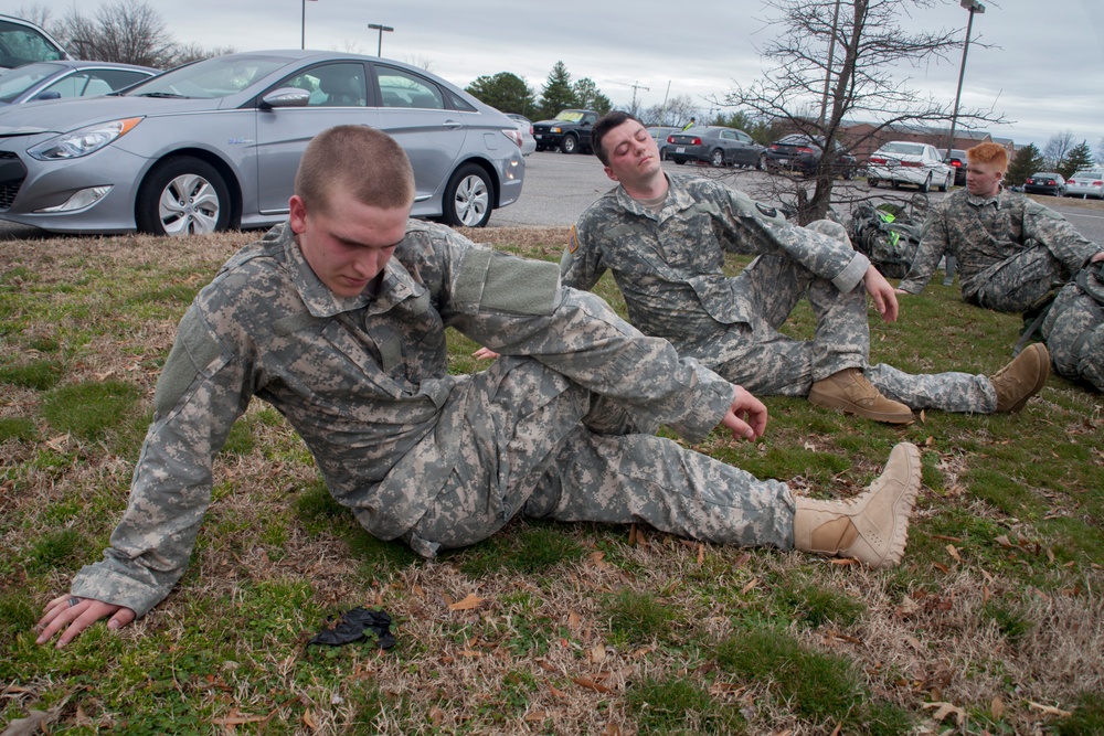 55th Signal Company (Combat Camera) Foot March