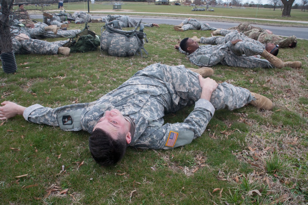 55th Signal Company (Combat Camera) Foot March