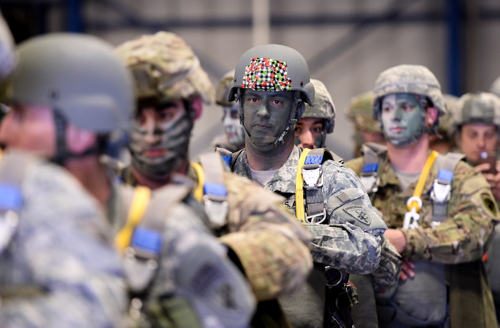 US Army Reserve unit jumps at Wright-Patterson Air Force Base