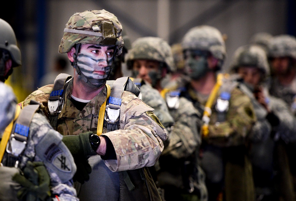 US Army Reserve unit jumps at Wright-Patterson Air Force Base