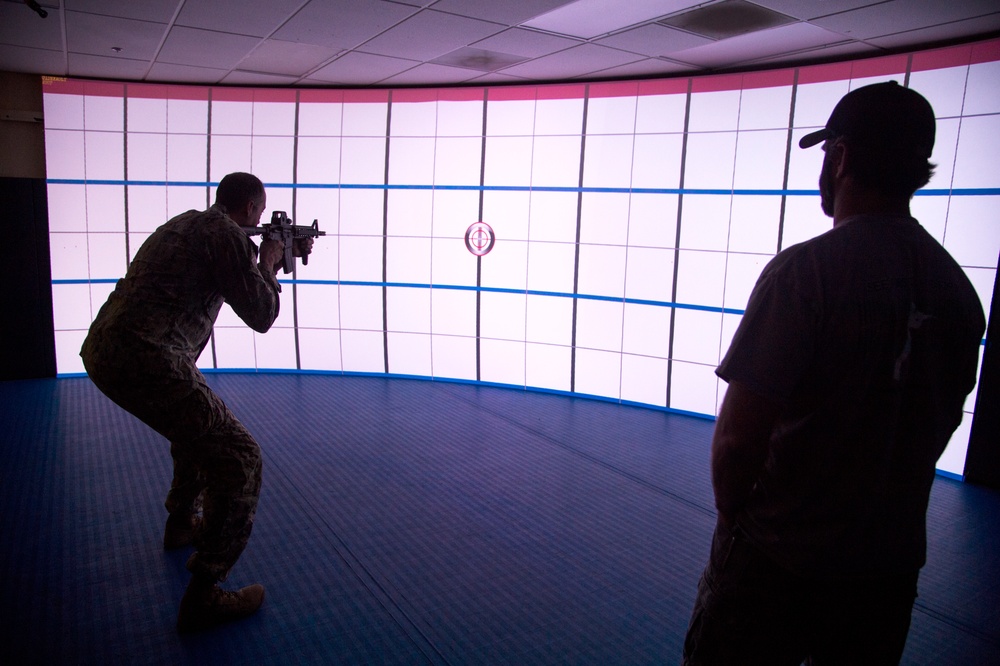Synthetic tactical marksmanship training