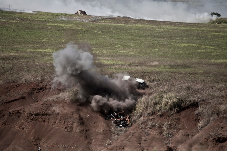 ‘Cacti’ conduct live-fire training with teammates