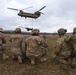 Field Artillery, 2CR, conducts sling load training with M777