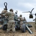 Field Artillery, 2CR, conducts sling load training with M777