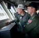 Vice Adm. Mike Shoemaker tours USS Ronald Reagan