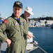 Vice Adm. Mike Shoemaker tours USS Ronald Reagan