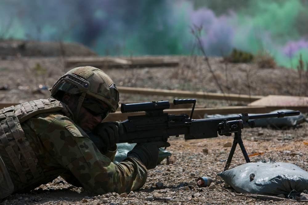 Coalition Platoon Attack Drill