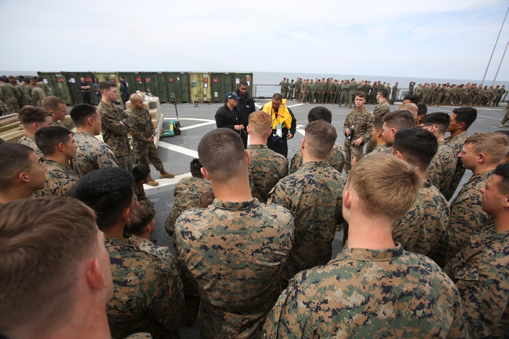 U.S. Marines and Sailors Work Together During PMINT