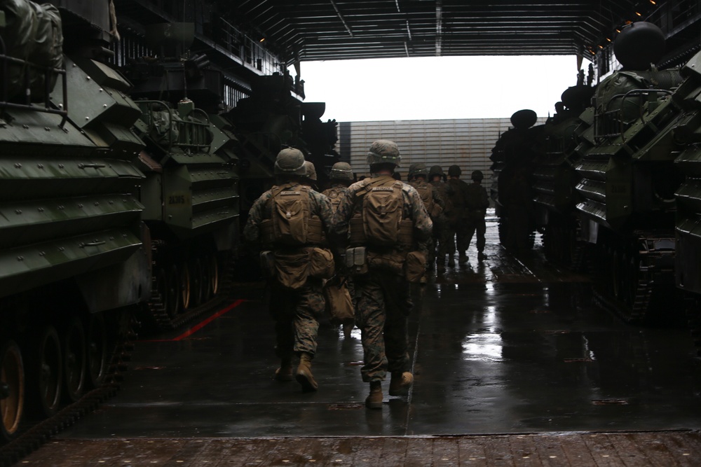 U.S. Marines and Sailors Work Together During PMINT