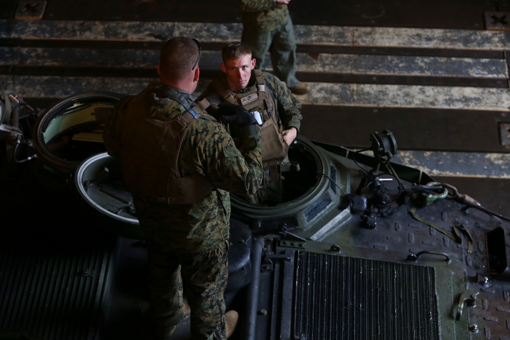 U.S. Marines and Sailors Work Together During PMINT