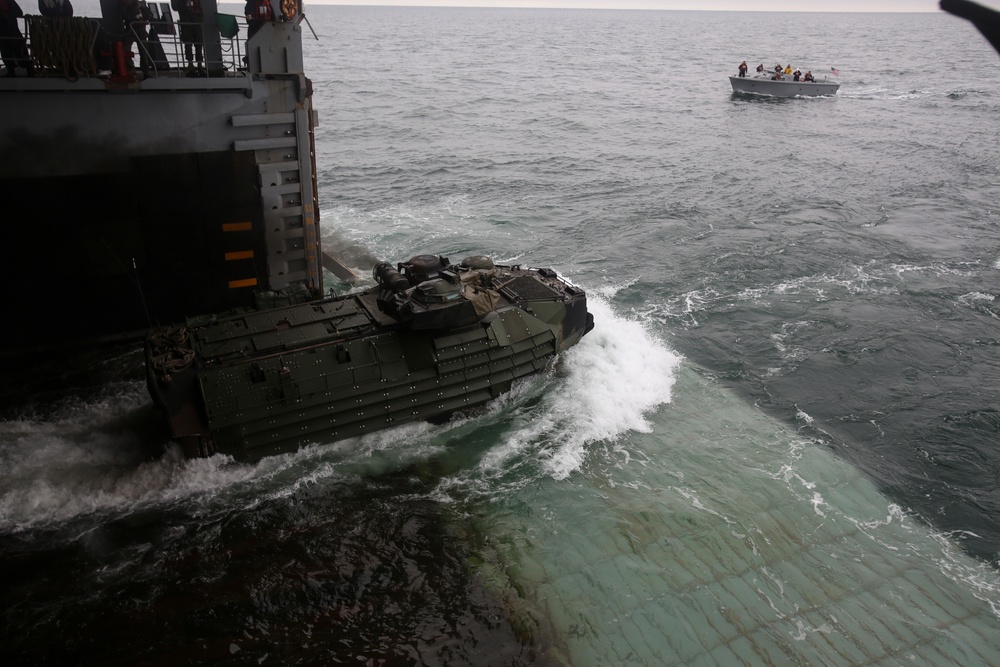 U.S. Marines and Sailors Work Together During PMINT